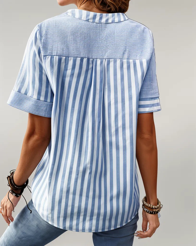 Sylis  | Elegant Striped Blouse