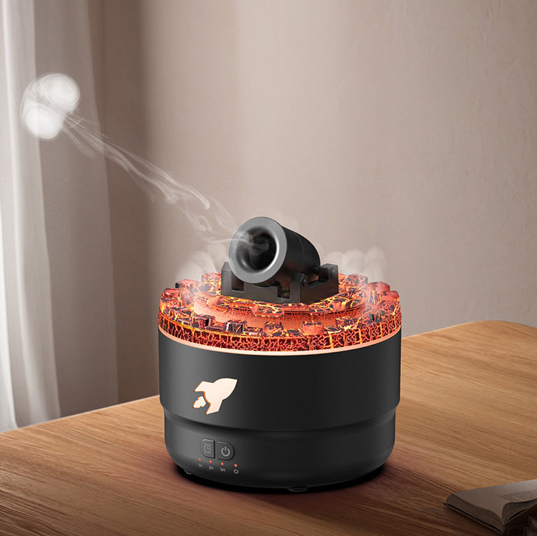 LavaGlow Aroma Diffuser & Humidifier with Night Light