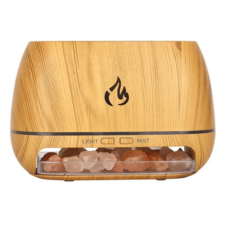 ZoutLicht Aroma Diffuser – Himalayan Salt Lamp with Fragrance Dispersion and Color Light