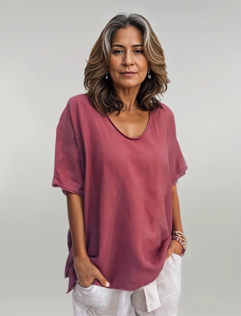 Sylis | Soft loose-fit shirt -  FREE