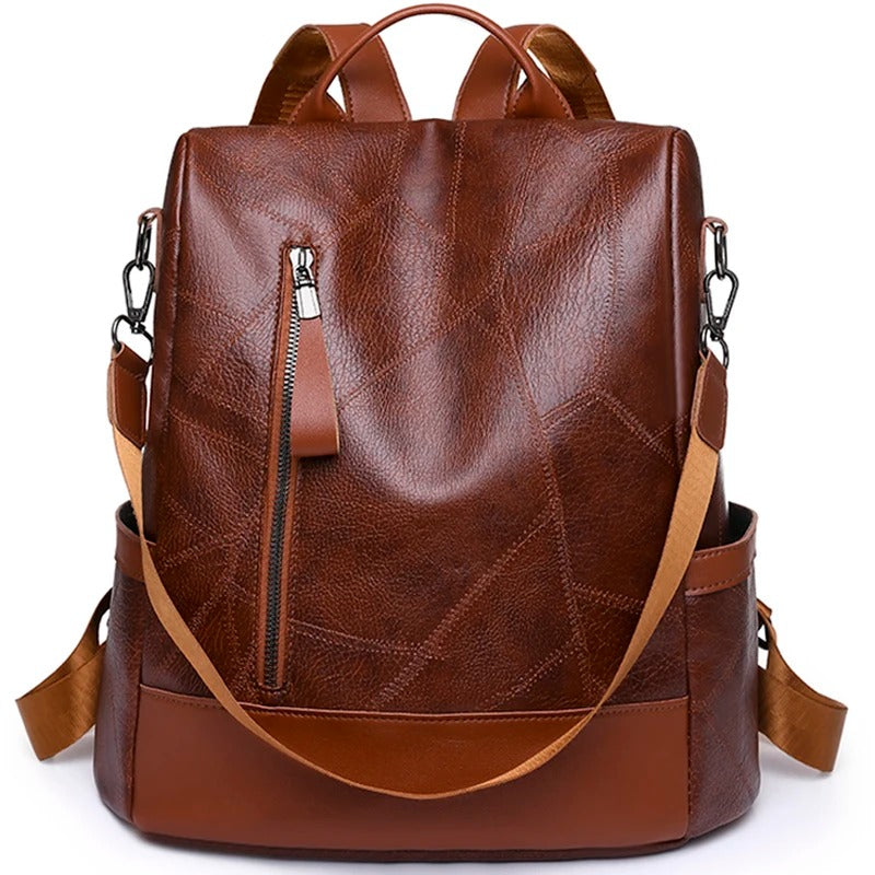 Sylis | Rugged Leather Backpack