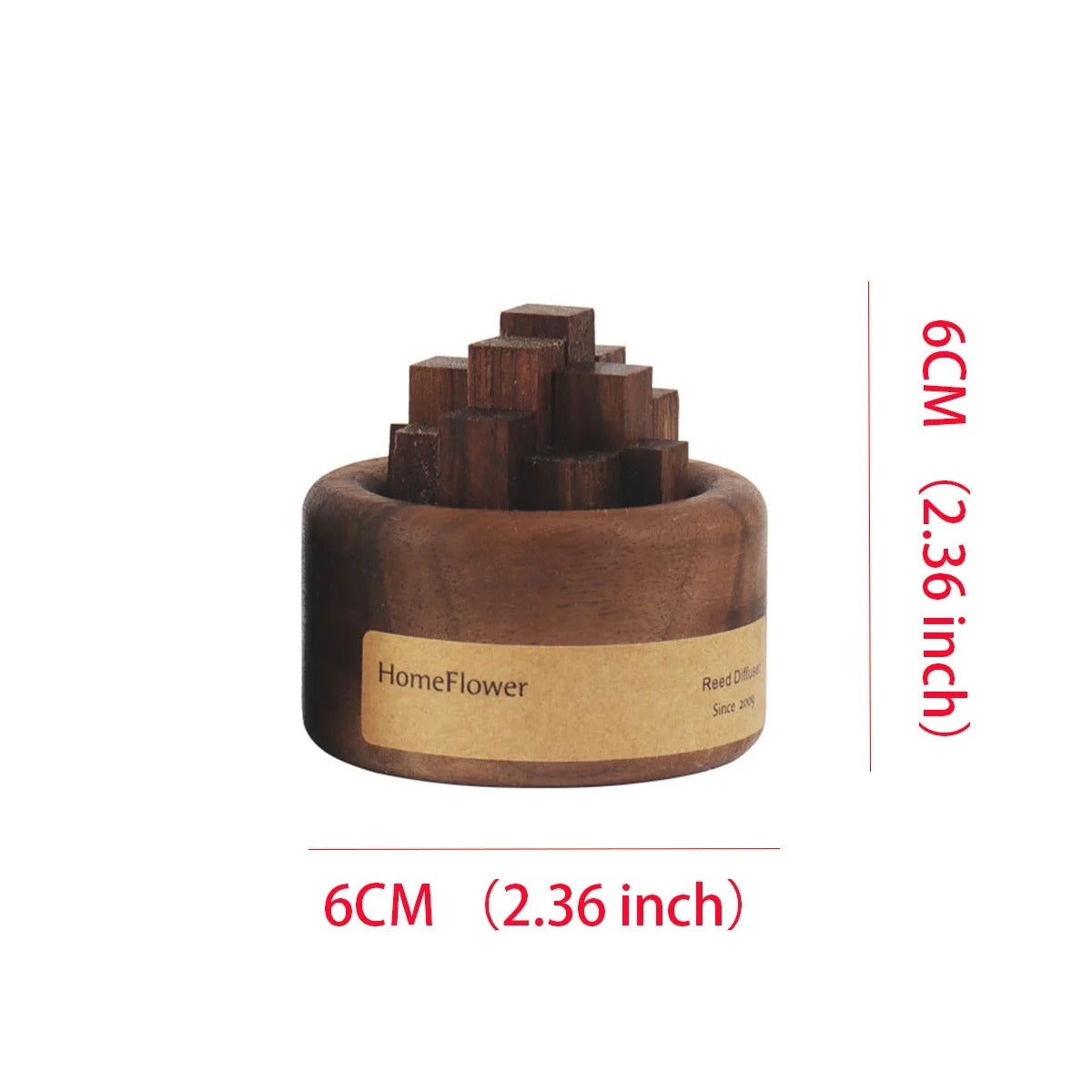 Natural Scent Diffuser | Solid Wood