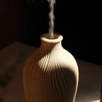 shaped ultrasonic aroma diffuser – Elegant aroma diffuser with soothing LED lighting