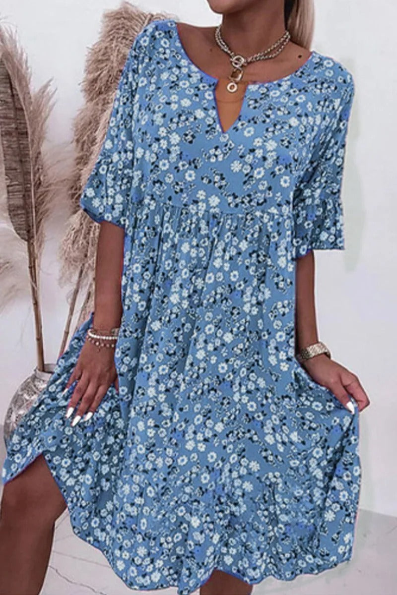 Syllis | Summer Dresses with Floral Print