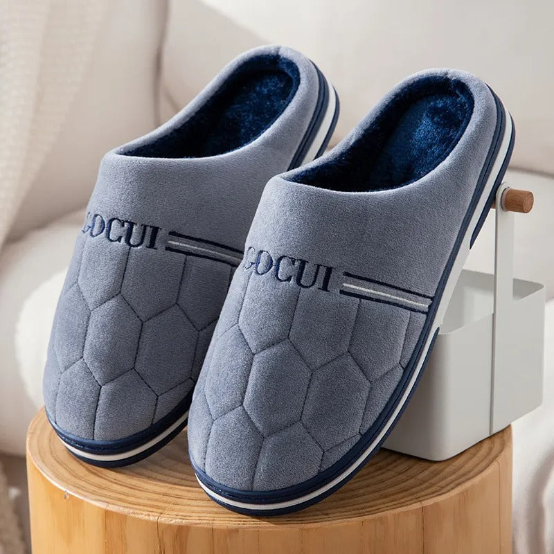 Sylis-Mode - Comfortable winter indoor shoes with thick soles for men