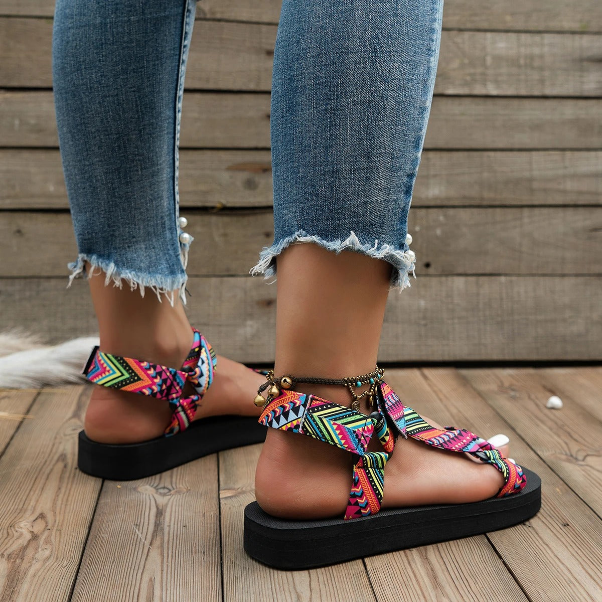 Sylis | Women's Boho Style Beach Sandals