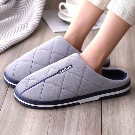 Sylis-Mode - Comfortable winter indoor shoes with thick soles for men