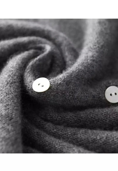 Sylis-Mode | Cardigan with asymmetric button design