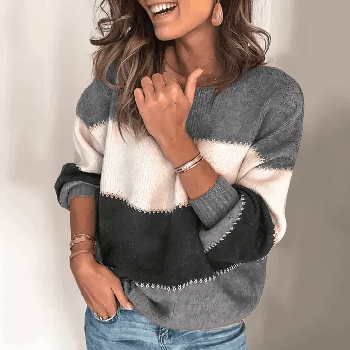 Sylis | Casual striped sweater for women