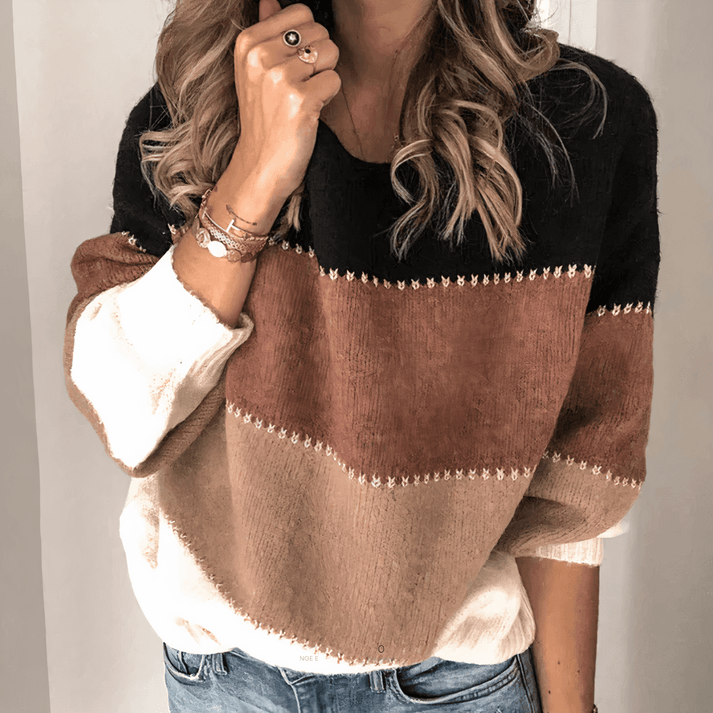 Sylis | Casual striped sweater for women