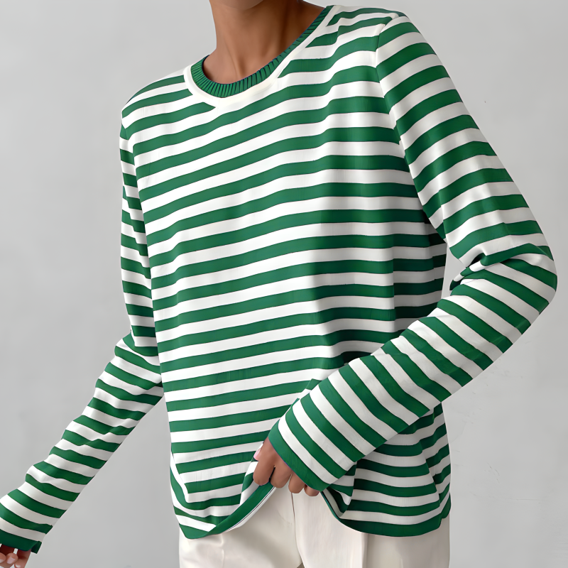 Sylis | Striped Long-Sleeve Shirt