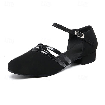 Sylis-Mode | Modern dance shoes for women black high-quality suede