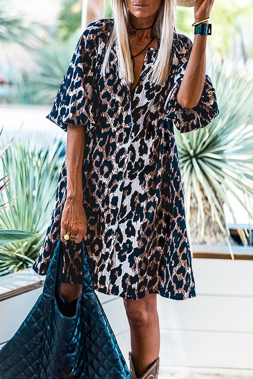 Sylis | Leopard Print Summer Dress