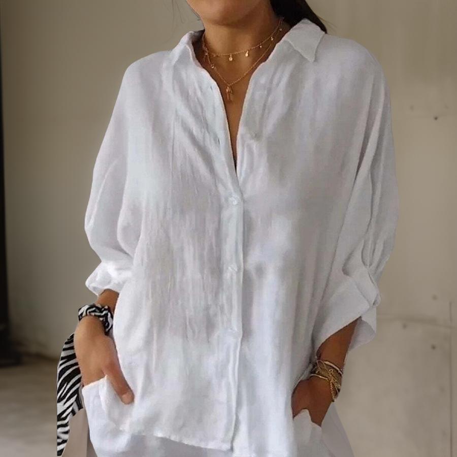 Sylis | Elegant Linen Blouse