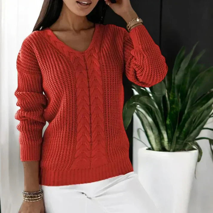 Sylis | Classic V-Neck Sweater