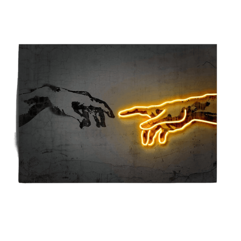 The Lighter Touch - Canvas Wall Art Painting