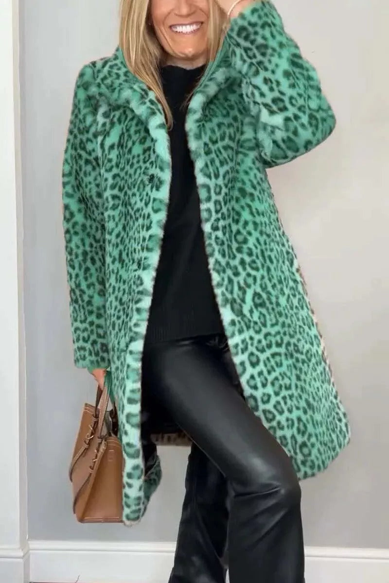 Sylis | Leopard Print Coat