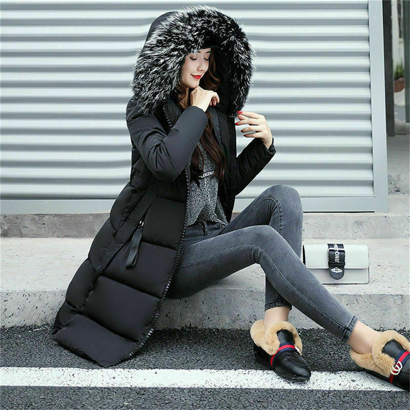 Sylis | Long coat with fur collar