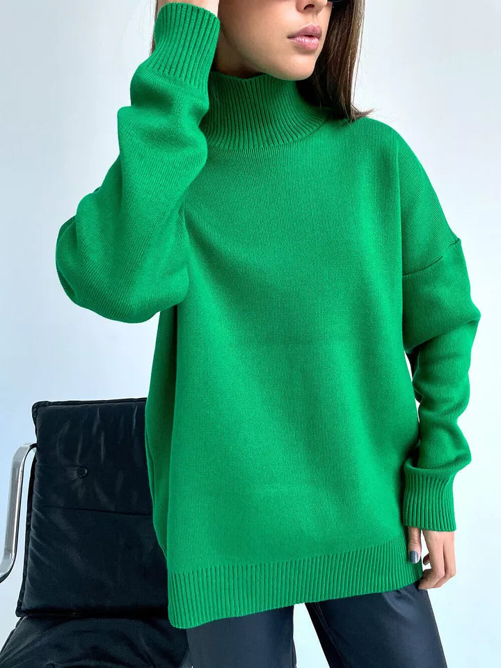 Sylis | Oversized casual turtleneck sweater