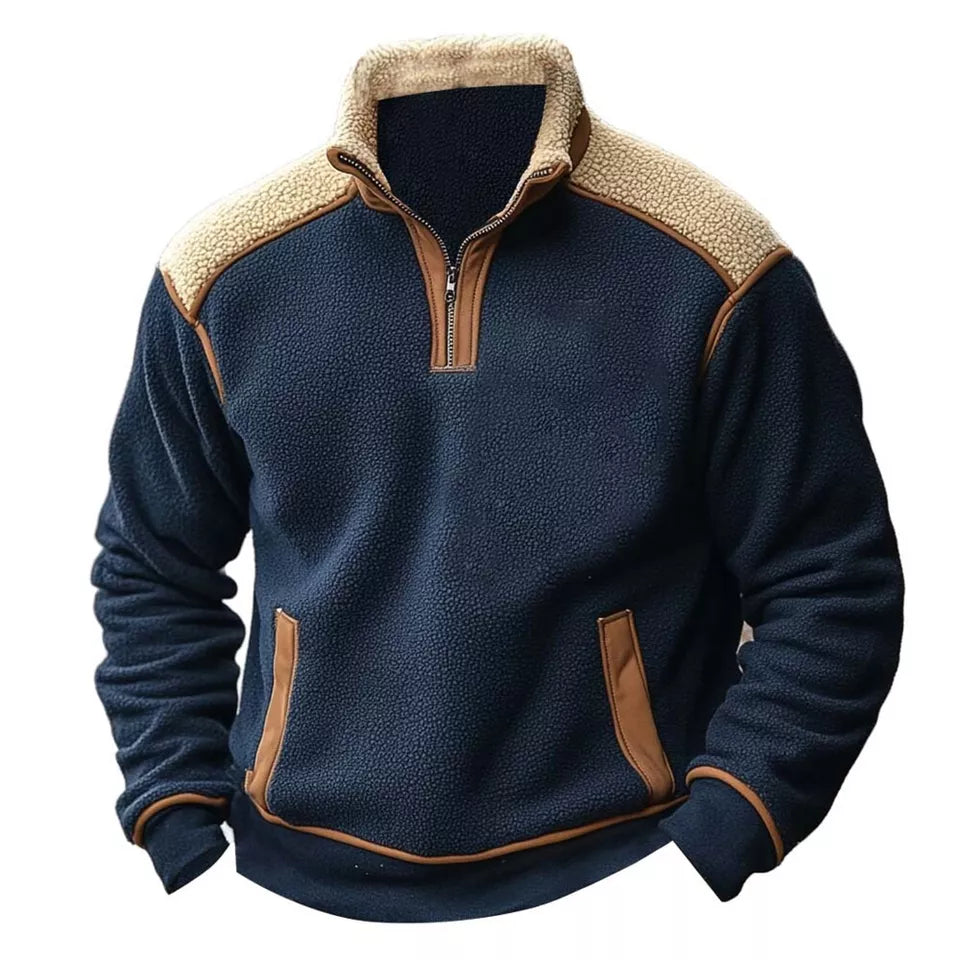 Sylis - Retro Quartz Zipper Pullover