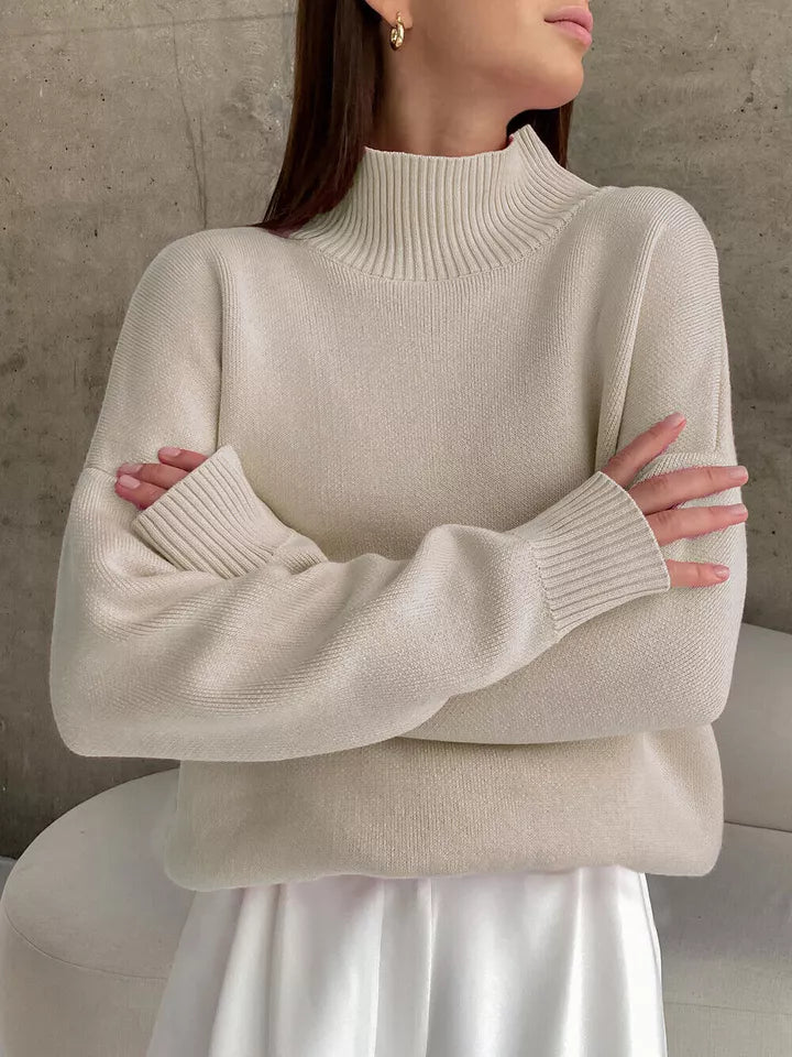 Sylis | Oversized casual turtleneck sweater