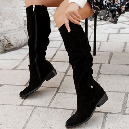 Sylis | Height boots with a small heel