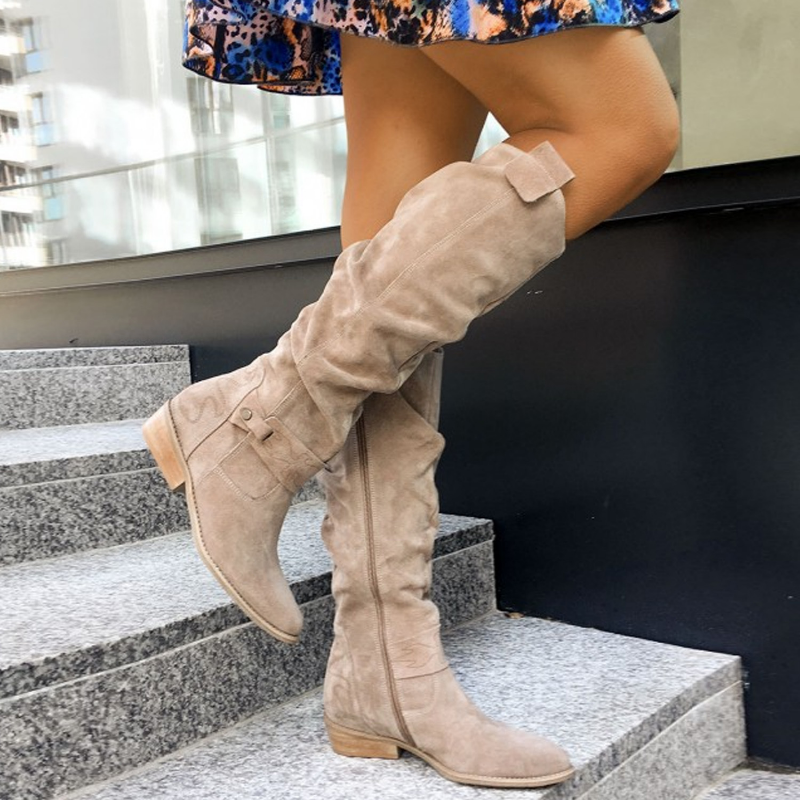 Sylis | Height boots with a small heel