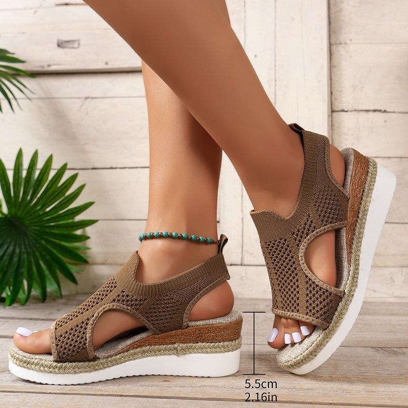 Sylis - Comfortable Orthopedic Wedge Beach Sandals