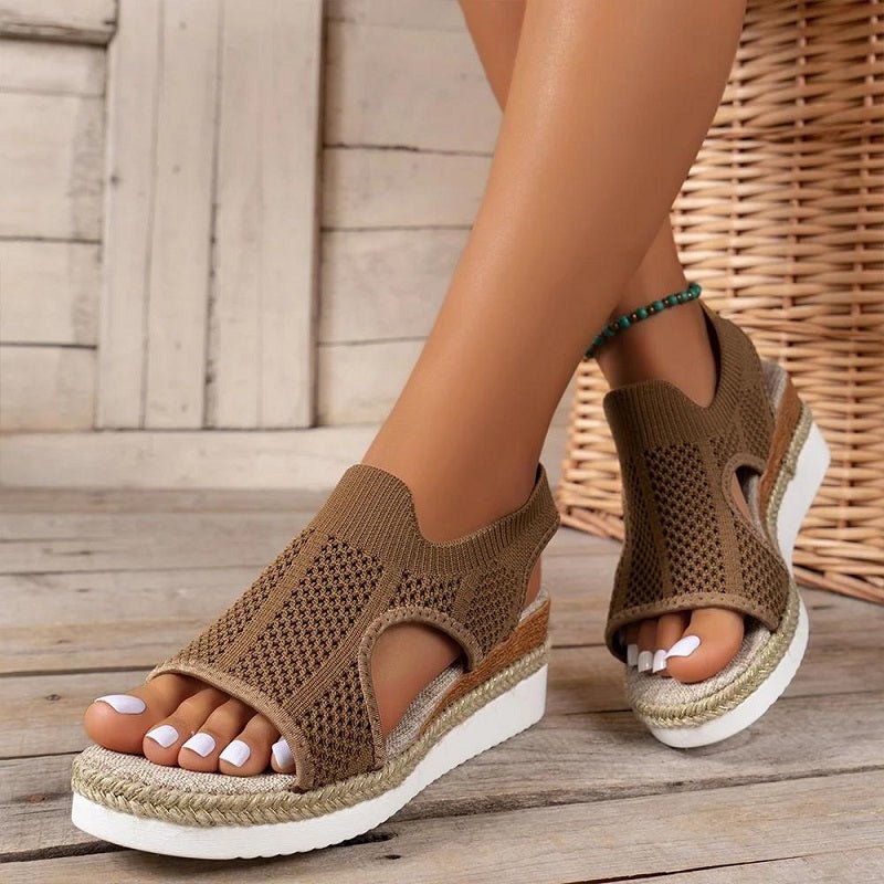 Sylis - Comfortable Orthopedic Wedge Beach Sandals