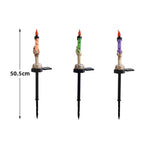 Best Gift*Solar Light Halloween Ghost Hand Candle Outdoor Floor Lamp