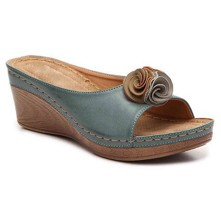 Sylis | Comfortable leather orthopedic women's sandals