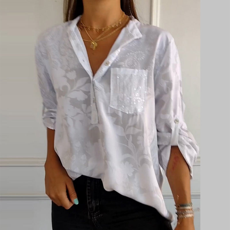 Sylis | Embellished Pocket Blouse