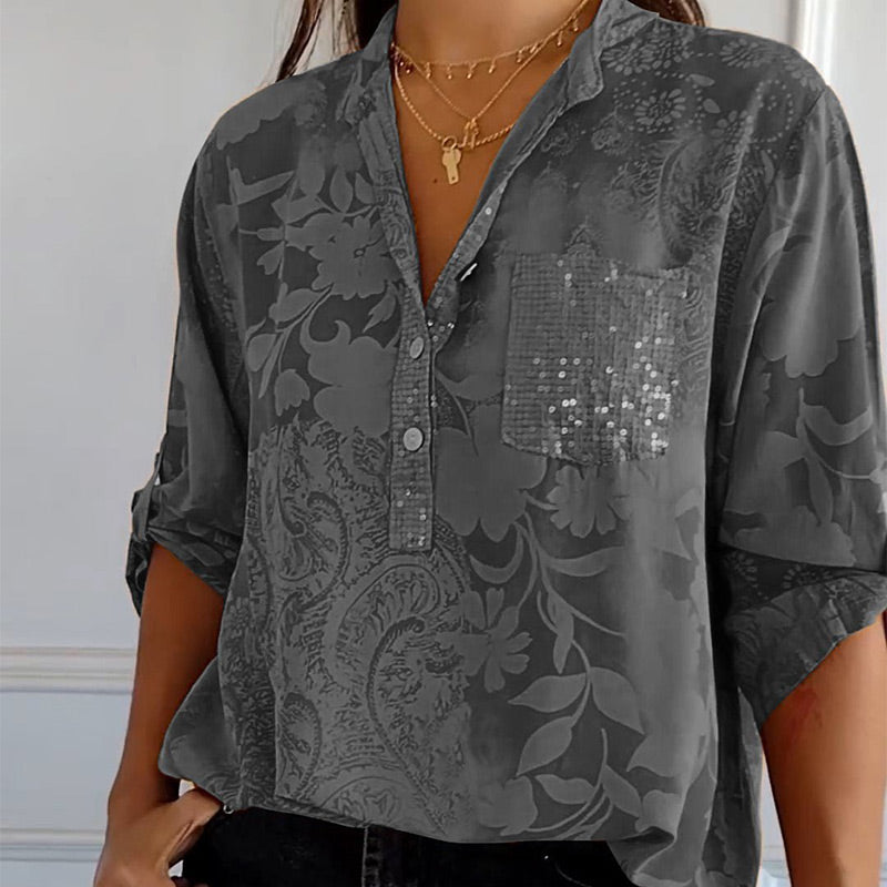 Sylis | Embellished Pocket Blouse