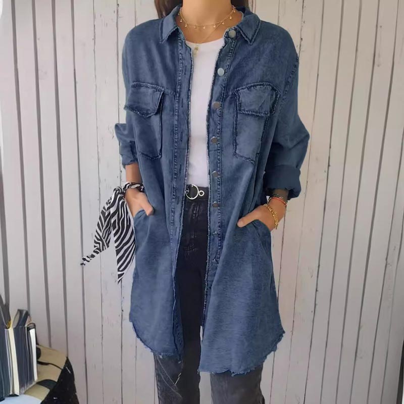 Sylis | Oversized Denim Shirt