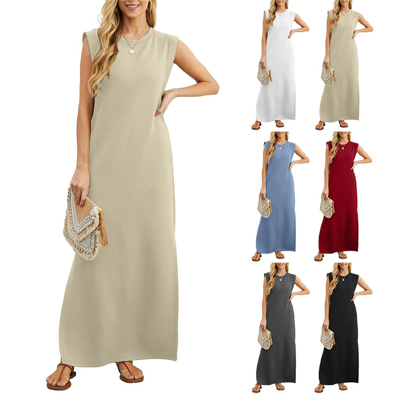 Sylis | Sleeveless Casual Maxi Dress