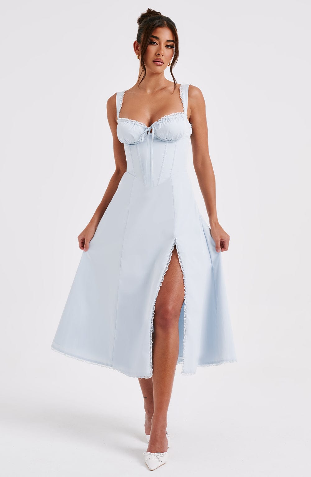 Sylis | Bustier Midi Dress