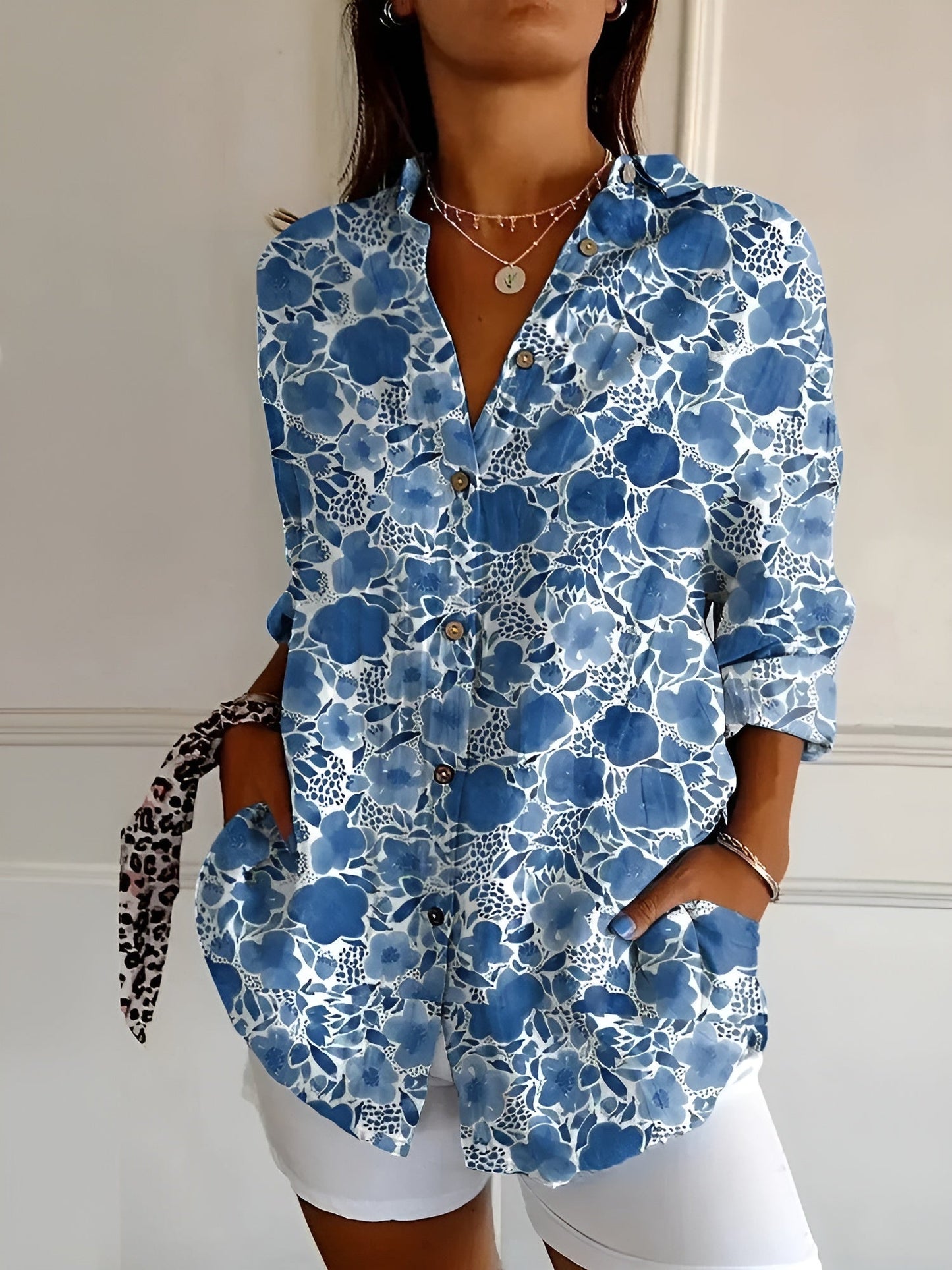 Sylis | Women's Printed blouse