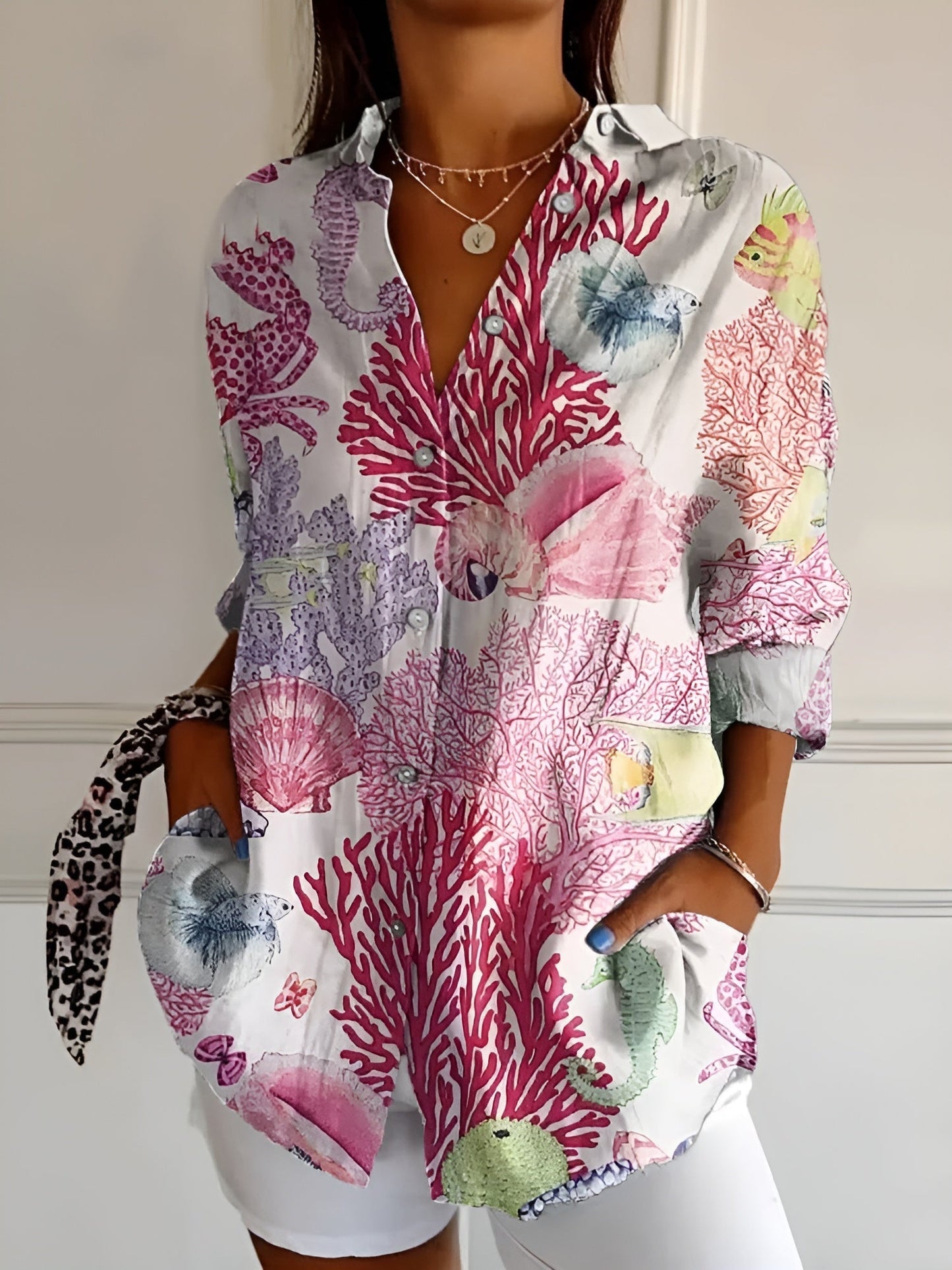 Sylis | Women's Printed blouse