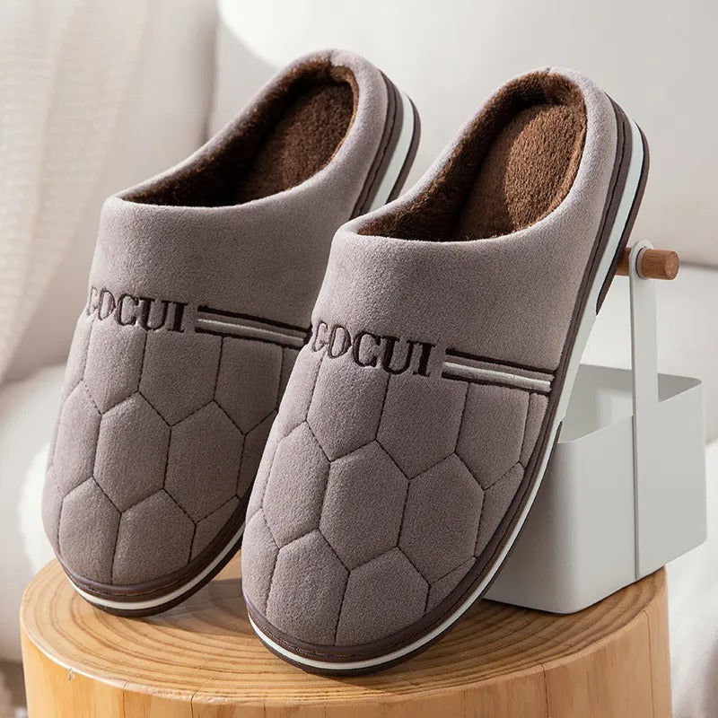 Sylis-Mode - Comfortable winter indoor shoes with thick soles for men