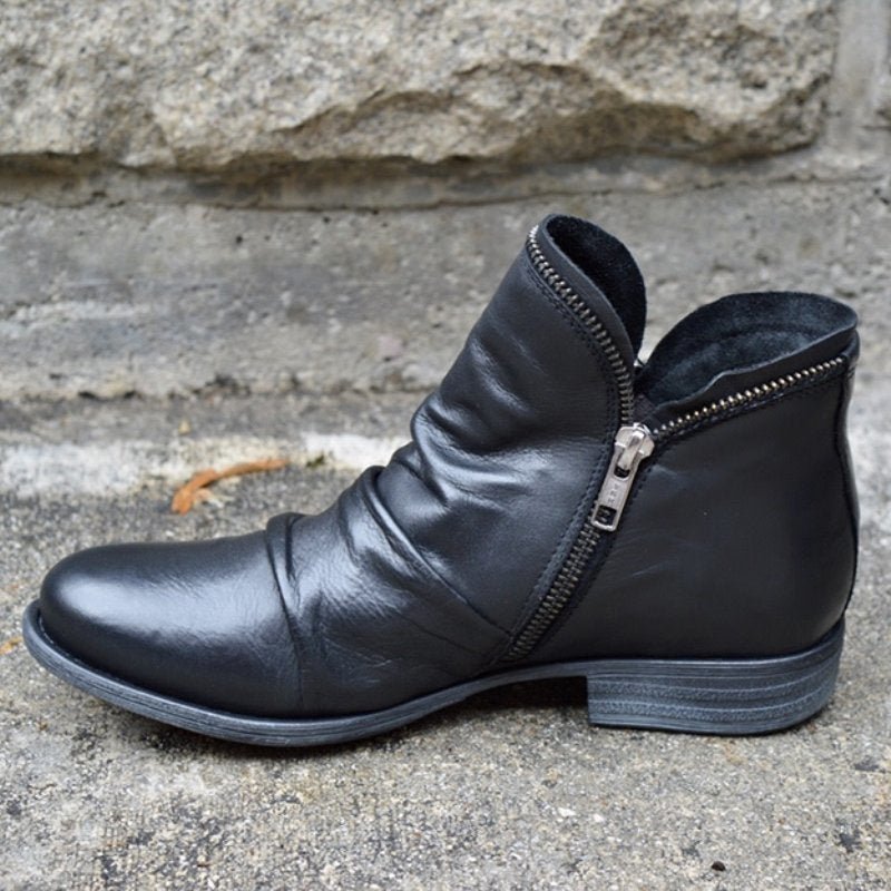 Sylis | Chic Side-Zip Ankle Boots