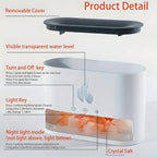 Vulkan Air Humidifier & Aroma Diffuser 240 ml with Crystal Salt