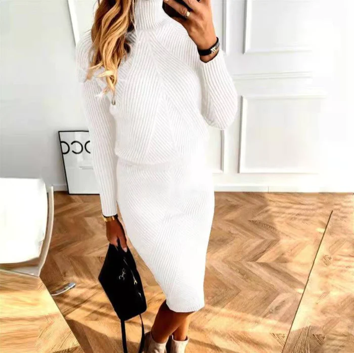 Sylis | Comfortable knit sweater dress