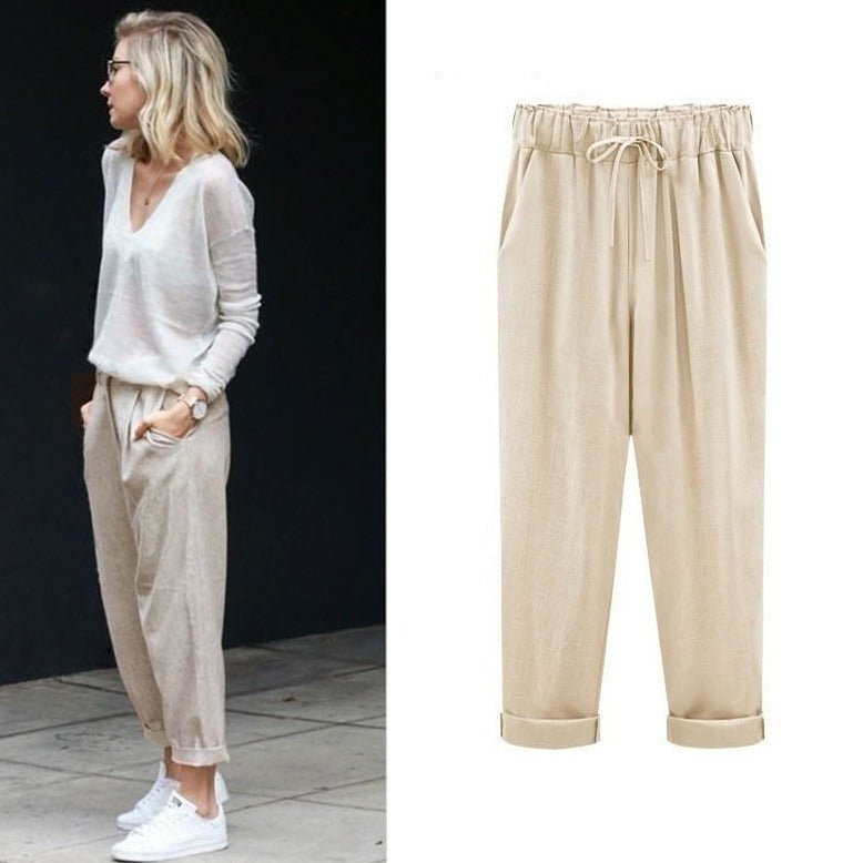 Sylis Cotton-Linen Pants