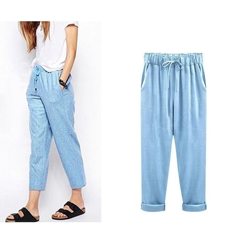 Sylis Cotton-Linen Pants