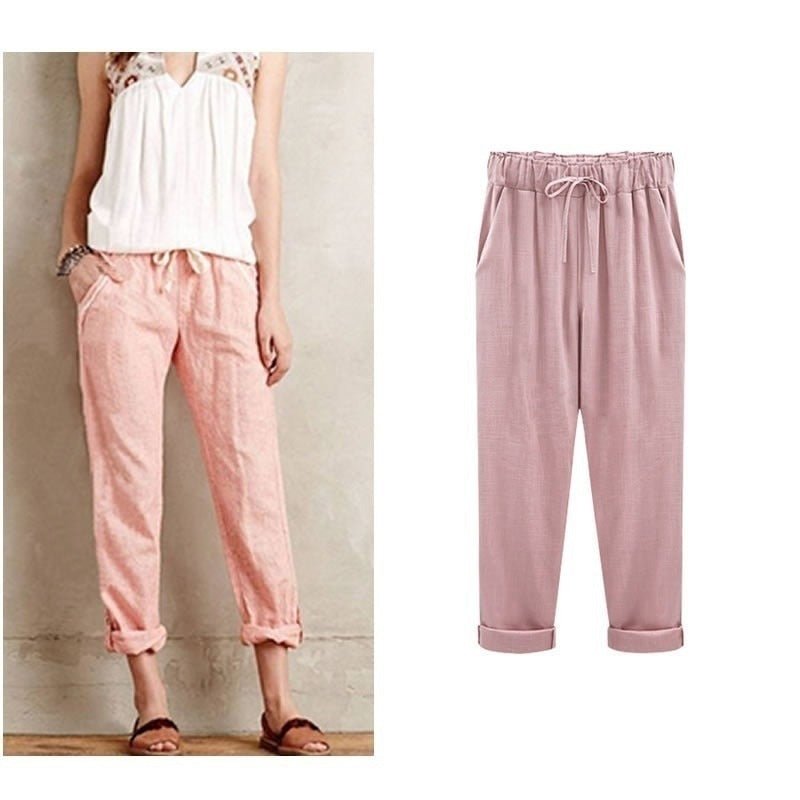 Sylis Cotton-Linen Pants