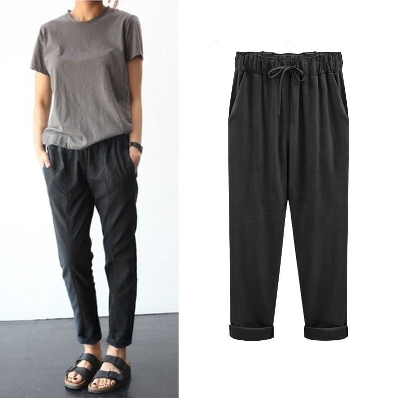 Sylis Cotton-Linen Pants