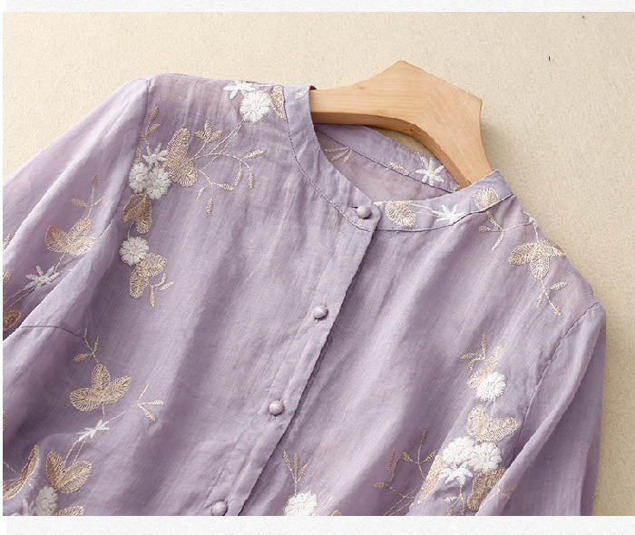 Sylis | Vintage Embroidered Blouse